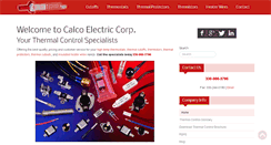 Desktop Screenshot of calcoelectric.com